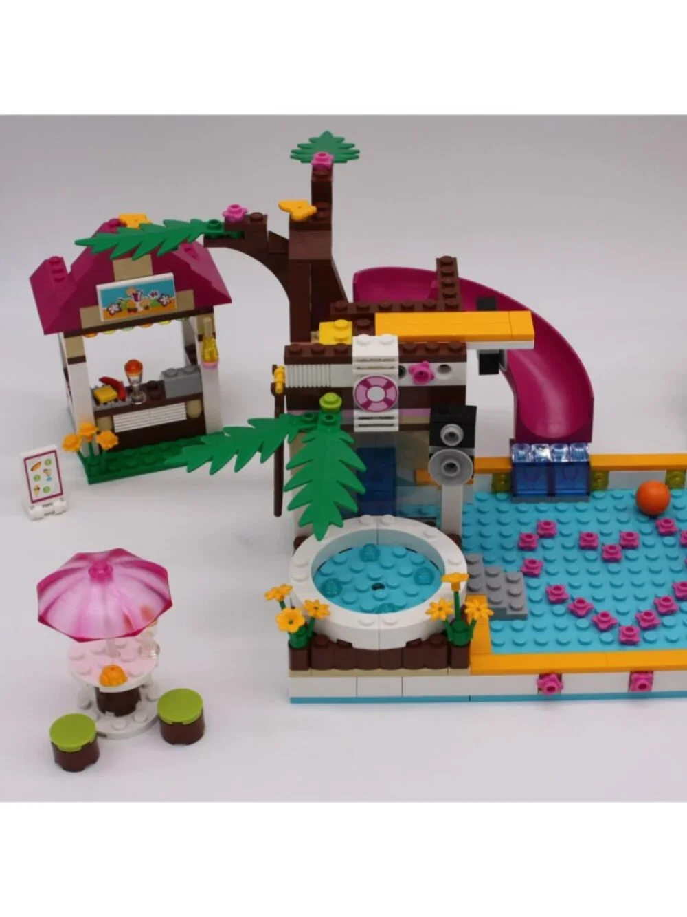 Lego Friends Heartlake City Pool Complete Set 41008 with Instructions but NO Box